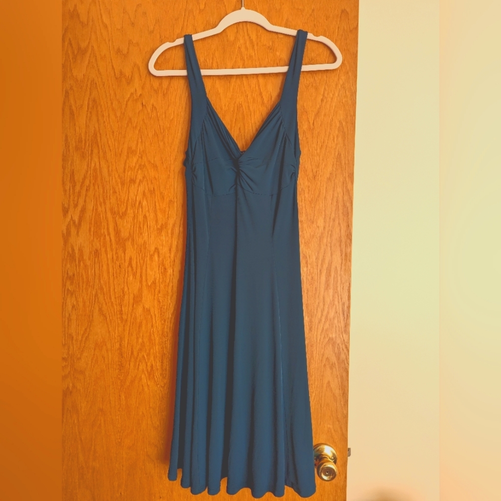 Teal Moda International Dress